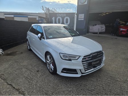 2018 Audi S3 S3 5 DOOR SLINE AUTO FULL SERVICE HISTORY// FINISHED IN DIAMOND WHITE WITH FULL SLINE INTERIOR//