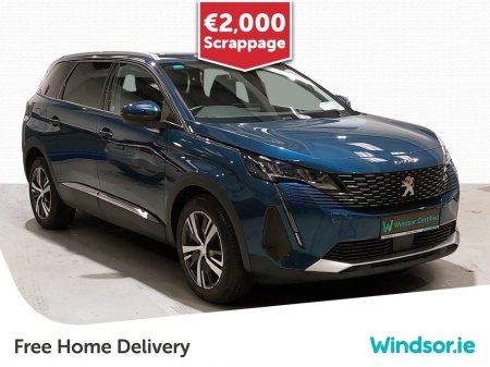 2021 Peugeot 5008 FL Allure Pack 1.5 Blue HDI 13
