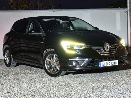 2017 Renault Megane Dynamique Nav Model Hatchback 1.5 Diesel with Alloys, Half Leather Seats, Cruise Control.