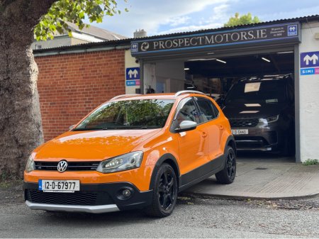 2012 Volkswagen Polo Polo CROSS 1.2 Petrol Automatic, Only 46K Kilometres, New NCT 10/2026, 4 New Tyres, Bluetooth CarPlay, Reversing Camera, A/C, Alloys, Comes Fully Serviced, Warranty, SIMI Dealer,