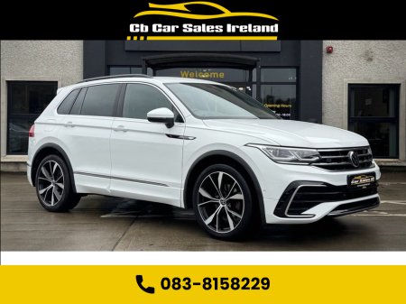 2021 Volkswagen Tiguan 2.0 TDI R-Line SUV 5dr Diesel DSG 1 OWNER + HEATED STEERING WHEEL + VIRTUAL COCKPIT
