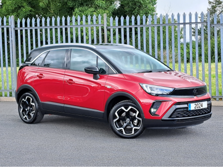 2024 Opel Crossland ULTIMATE 1.2 TURBO 110BHP **LEATHER/SEUDE INTERIOR** €26,500