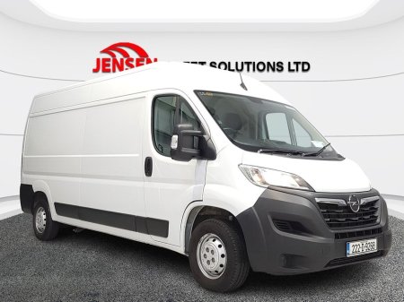 2022 Opel Movano L3H2 3.5 T-2.2d 140hp Manual (€17,950 ex vat / €20,848.50 inc vat) €17,950