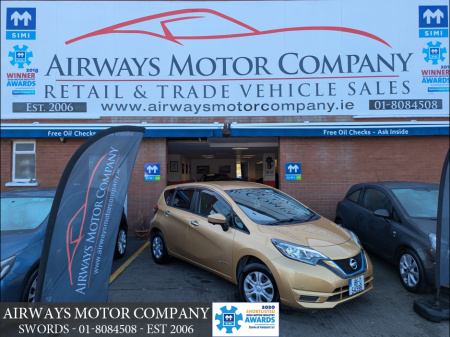 2018 Nissan Note E POWER X * 1,2 HYBRID * AUTO * CARPLAY * PHONE * REV CAM * PARKTRONIC * SAT NAV * AIRCON * €10,995