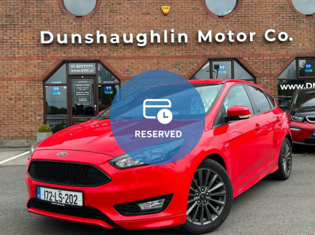 2017 Ford Focus ST-LINE 1.5TD 120BHP 5DR *LOW KMS & 1 OWNER* €13,900