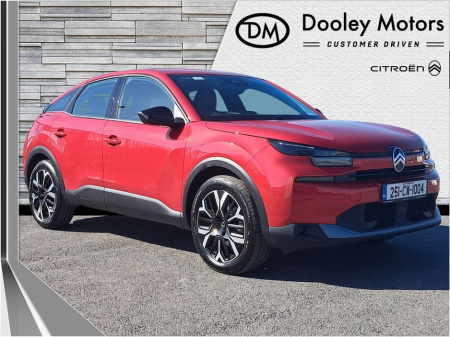 2025 Citroen C4 PureTech 130 S&S 6.4 PLUS Auto €32,450