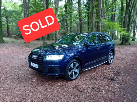 2019 Audi Q7 ( NOW SOLD ).3.0 TDI 231 Q TIP S LINE 5DR AUTO 45 @ REDDY2DRIVE LTD