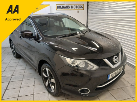 2016 Nissan Qashqai 1.5 DCI SV PREMIUM : ONE OWNER : FULL LEATHER :PANORAMIC ROOF : SAT NAV : REV CAMERA : FINANCE ARRANGED :