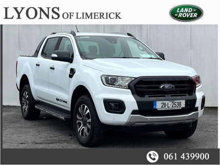 2021 Ford Ranger Double Cab 2.0D Wildtrak Auto €32,500