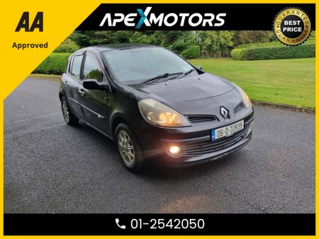 2006 Renault Clio NEW MODEL  * 3 1.2 16V DYNAMIQUE * NCT MAR-26 * AA APPROVED * 101 SAFETY CHECKLIST * TOP-SPEC 5DR HATCH * 12-MONTH ROADSIDE ASSIST * VERY CAREFUL OWNER * CARTELL HISTORY CHECKED * FULLY SERVICED * TRA