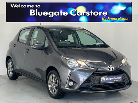 2019 Toyota Yaris 1.0 LUNA 4DR NEW NCT**MULTIFUNCTIONAL STEERING WHEEL**MEDIA DISPLAY**BLUETOOTH**AIR CON**ELECTRIC MIRRORS**REVERSE CAMERA**BLACK/GREY CLOTH INTERIOR**ISOFIX**FINANCE AVAILABLE**6 MONTHS WARRANTY** €15,995