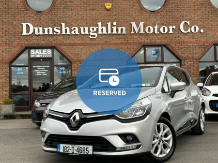 2018 Renault Clio DYNAMIQUE NAV 1.2 5DR *LOW KMS* €10,900