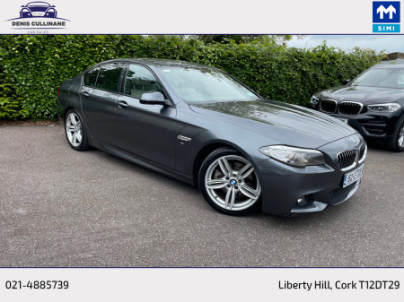 2015 BMW 5 Series 520D M-SPORT PLUS AUTO | EXCELLENT LOW MILEAGE EXAMPLE | HIGH SPEC | SOLD WITH NEW NCT 2027 | TRADE INS CONSIDERED | FINANCE AVAILABLE. €17,950