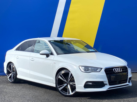 2015 Audi A3 1.4 TFSI SALOON S-LINE AUTO // NEW NCT UNTIL 09/26 // BRAND NEW 19” DIAMOND CUT S-LINE ALLOYS // DUAL ZONE CLIMATE CONTROL