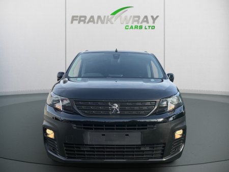 2021 Peugeot Partner 130 BHP ASPHALT L2 BLUE HDI 8 SPEED AUTOMATIC **NO VAT**MINT**