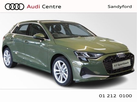 2025 Audi A3 Sportback 30 TFSI 115HP SE €40,804