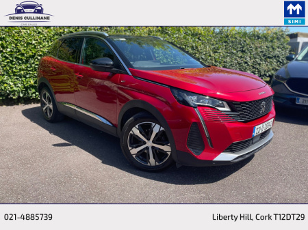 2022 Peugeot 3008 GT LINE 1.5 HDI AUTO | EXCELLENT HIGH SPEC EXAMPLE | SOLD WITH 12 MONTH WARRANTY | ALL TRADE INS WELCOME | COMPETITIVE FINANCE AVAILABLE | WALKAROUND VIDEO ON REQUEST. €31,950