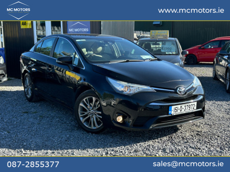 2015 Toyota Avensis WARRANTY + NEW NCT + ROADSIDE ASSIST