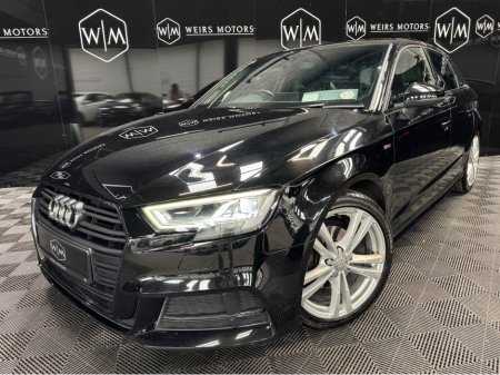 2018 Audi A3 SPORTBACK 1.6 TDI 116 S LINE 4DR €21,900