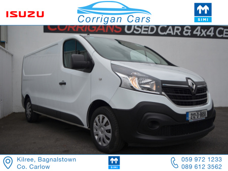 2021 Renault Trafic LWB BUSINESS-ONE OWNER-FSH-PRICE INCLS VAT-DOE 05/26 €19,995