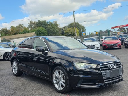 2015 Audi A3 Saloon ( 152 REG 1.4 TFSI PRIVACY GLASS REVERSING CAMERA - PARKING SENSORS - SIMI DEALER - LOW ROAD TAX BAND €16,450