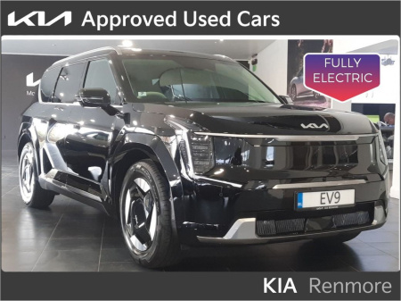 2025 Kia EV9 Earth EV9 7 Seater Fully Electric with a 99.8KWh Battery €79,995