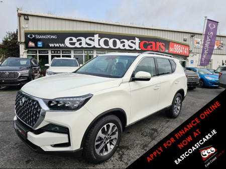2025 Ssangyong Rexton ( 2 SEATER COMMERCIAL ) MUST BE SEEN ALLMUST BE SEEN ALL NEW REXTON ELX 202BHP 8 SPEED AUTO ** UPGRADED QUILTED LEATHER SEATS / DASH *5 YEARS WARRANTY ** AVAILIBLE NOW AT EAST COAST CARS OF SLANE **