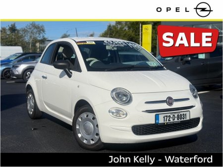 2017 Fiat 500 1.2 69hp Pop €9,995