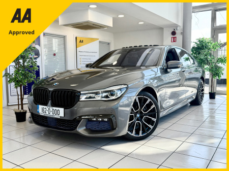 2016 BMW 7 Series 162 740E G11 MSPORT HUGE SPEC/LASER LIGHTS/MASSAGE SEATS/SUNROOF/HARMON KARDON/360 CAMERAS/HOT SEATS €29,900