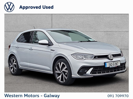 2024 Volkswagen Polo 1.0 TSI 95HP R-Line,Stunning example,Upgraded Alloys,Rear Camera,App Connect + much more €26,995