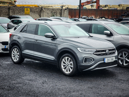 2023 Volkswagen T-Roc STYLE 2.0 TDI MANUAL 6SPEED FWD 116HP €27,950