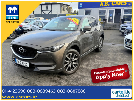 2018 Mazda CX-5 4WD PLATINUM ** AUTOMATIC ** FULL LEATHER INTERIOR **  SUNROOF ** FOUR WHEEL DRIVE **  NEW N.C.T 02/26 ** €17,995