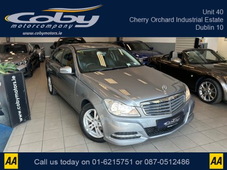 2012 Mercedes-Benz C Class 200 CDI BLUE EFFICIENCY 4DR 2Keys, New NCT, Alloy Wheels, Sat Nav, Dual Climate Control, Bluetooth, MFSW, Electric Seats, Full Leather, and more.