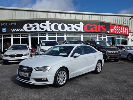 2014 Audi A3 Saloon 1.4 FULL BLACK LEATHER SEATS HEATED ELECTRIC SEATS REVERSING CAMERA - PARKING SENSORS - SIMI DEALER - LOW ROAD TAX BAND