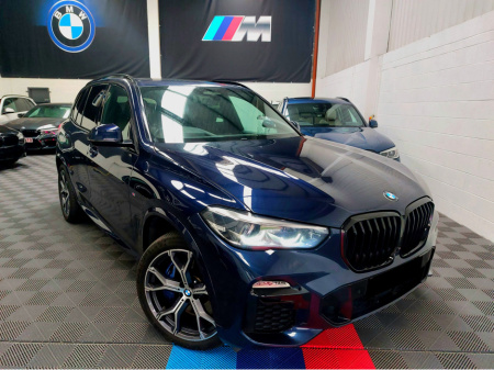 2022 BMW X5 2022 X5 45E M SPORT PRO INDIVIDUAL (HUGH SPEC) TV FUNCTION PLUS- REAR ENTERTAINMENT - PREMIUM PACK- TECH PLUS PACK- DRIVER ASSIST PROF PACK- COMFORT PLUS PACK- PAN ROOF- SOFT CLOSE DOORS €69,995