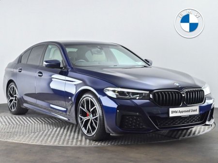 2022 BMW 5 Series 520d M Sport Saloon