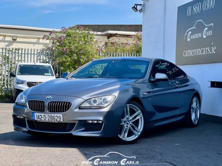 2014 BMW 6 Series MSPORT SPACE GREY BLACK LEATHER