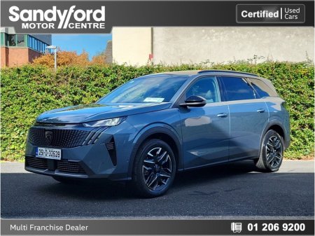 2025 Peugeot 5008 1.2 Hybrid 136bhp E-DCS6 Allure €48,950