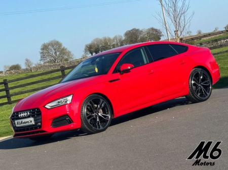 2018 Audi A5 2.0 TDI SPORT BLACK EDITION STY TANGO RED €25,750