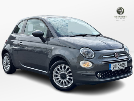 2020 Fiat 500 1.2 LOUNGE 69BHP 3DR €12,950