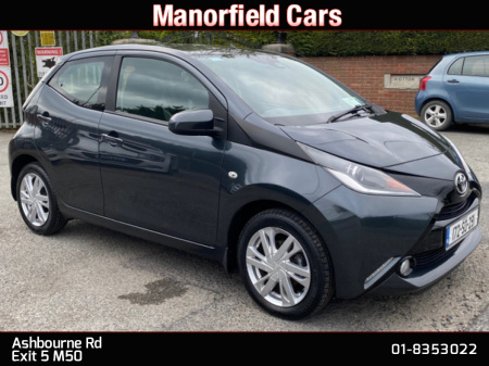 2017 Toyota Aygo X-PLAY 1.0 PETROL 5DR HATCHBACK *IRISH CAR* *LOW KMS* *NEW NCT 04/2027* *TAX 06/2025 €180 ROAD TAX* *FINANCE ARRANGED TODAY*