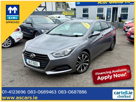 2016 Hyundai i40 SALON EXECUTIVE 4DR ** NEWER FACELIFT MODEL ** IRISH CAR ** REVERSE CAMERA ** ELECTRIC SEATS ** CLIMATE CONTROL ** CRUISE CONTROL ** BLUETOOTH STREAMING ** SUPERB EXAMPLE **