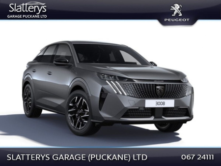2025 Peugeot 3008 Allure 1.2 Petrol Hybrid Auto €44,800