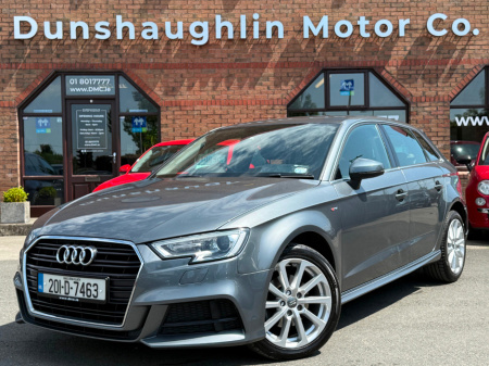 2020 Audi A3 SB 30 TDI S-LINE EXTERIOR PACK 5DR *LOW KMS* €23,950