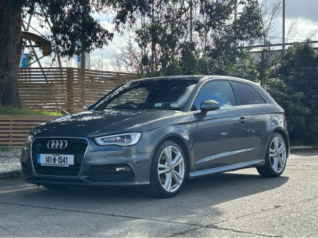 2014 Audi A3 2.0 TDI 150 Q S LINE 2DR.. MANUAL.. HUGE SPEC.. WARRANTY INCLUDED.. FINANCE AVAILABLE.. €14,900