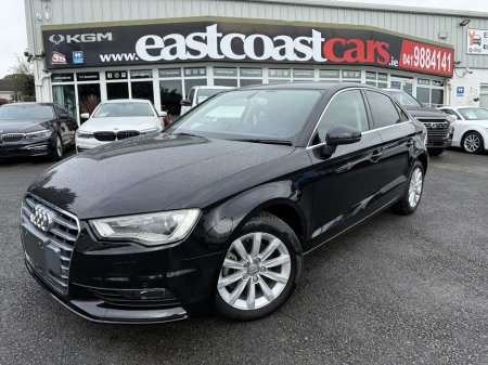 2014 Audi A3 SALOON ( 142 ) 1.4 FULL LEATHER HEATED SEATS ELECTRIC SEATS  -  PRIVACY GLASS REV CAMERA - PARKING SENSORS - ALLOYS - LOW TAX BAND LOW MILEAGE
