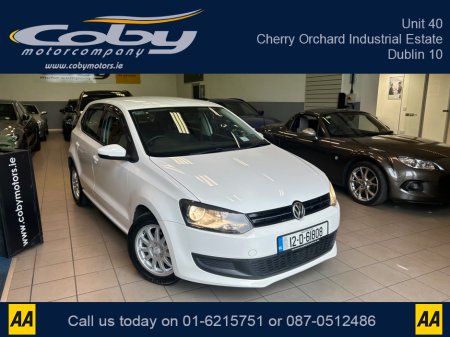 2012 Volkswagen Polo DBA-6RCBZ 5DR AUTO, NCT, 2 Keys, Alloy Wheels, Immaculate, Folding Rear Seats, AUX, USB, Air Conditioning, Parking Sensor, and more.