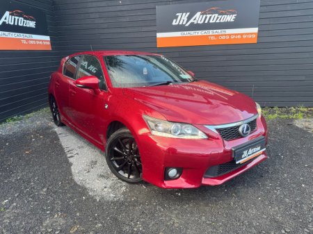 2012 Lexus CT 200 h CT 200H F SPORT CVT 5DR AUTO 1.8 136BHP A