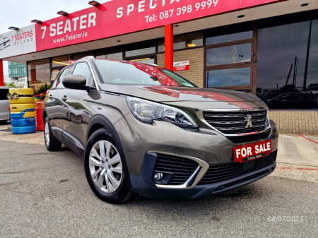 2018 Peugeot 5008 1.2 PETROL 130 BHP ACTIVE MODEL NCT 07/26 7 SEATER €20,900