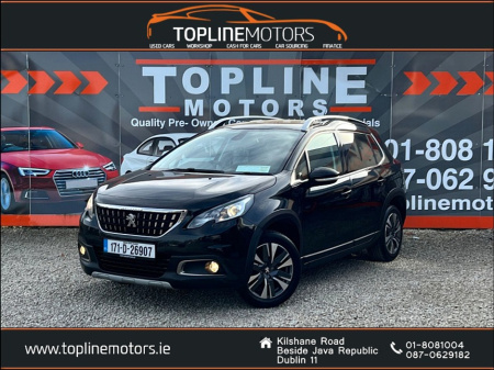 2017 Peugeot 2008 ==ALLURE 1.2 PURETECH//PAN ROOF//NEW NCT//LOW KMS== €9,950